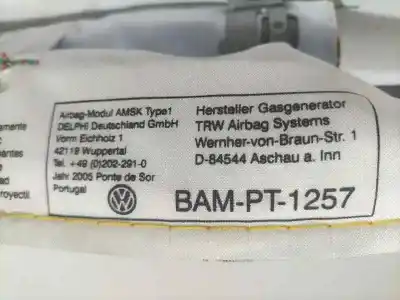 Peça sobressalente para automóvel em segunda mão airbag de cortina dianteiro esquerdo por seat leon (1p1) comfort limited referências oem iam 1p0880741a  84333