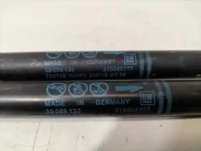 Second-hand car spare part tailgate gas strut for opel corsa e selective oem iam references 315005777  84821
