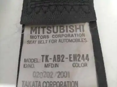 Автозапчасти б/у правый передний ремень безопасности за mitsubishi montero (v60/v70) 3.2 di-d avance ссылки oem iam tk-ab2en244  84848