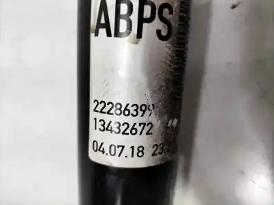 Second-hand car spare part right rear shock absorber for opel corsa e selective oem iam references 13432672  84894