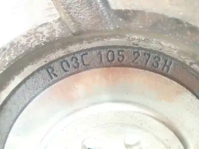 Recambio de automóvil de segunda mano de volante motor para volkswagen scirocco iii (137, 138) 1.4 tsi referencias oem iam 03c105273h  