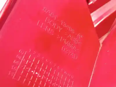 Second-hand car spare part left tailgate light for ford fiesta (cb1) ghia oem iam references 8a6113405  