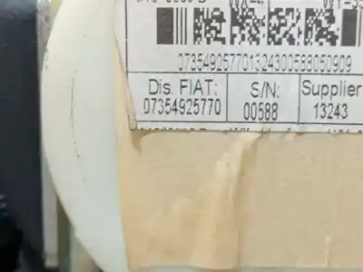 Автозапчасти б/у задний левый ремень безопасности за fiat 500 (312_) 1.4 (312axc1b, 312cxc1b) ссылки oem iam 0734925770  