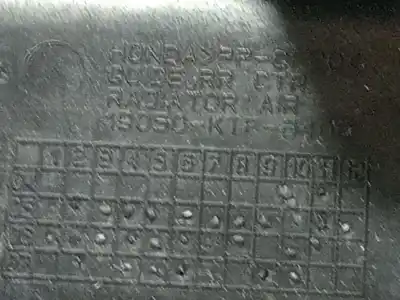 Peça sobressalente para automóvel em segunda mão moldagem por honda ps ps 125i (jf17) referências oem iam 19050ktf6400  