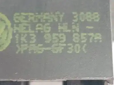 Peça sobressalente para automóvel em segunda mão botão / interruptor elevador vidro dianteiro esquerdo por audi a3 sportback (8va) ambiente referências oem iam 1k3959857a  