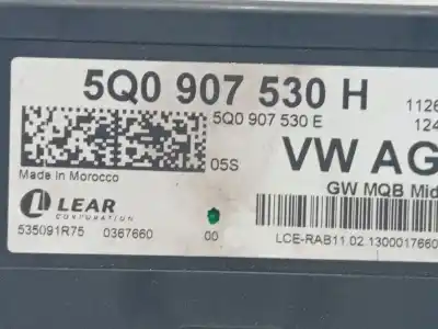 Second-hand car spare part electronic module for audi a3 sportback (8va) ambiente oem iam references 5q907530  