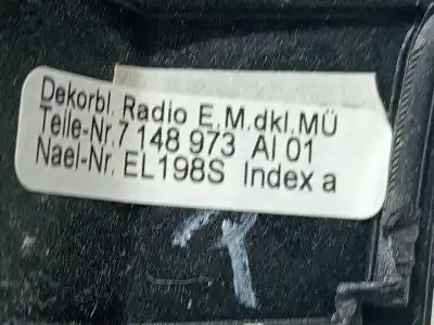 Second-hand car spare part decorative moulding for bmw 7 (e65, e66, e67) 745 d oem iam references 7148973  