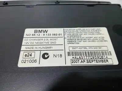 Second-hand car spare part audio system / radio cd for bmw 7 (e65, e66, e67) 745 d oem iam references 6512913308201  
