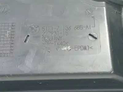 Peça sobressalente para automóvel em segunda mão moldagem por bmw 7 (e65, e66, e67) 745 d referências oem iam 51717136685  