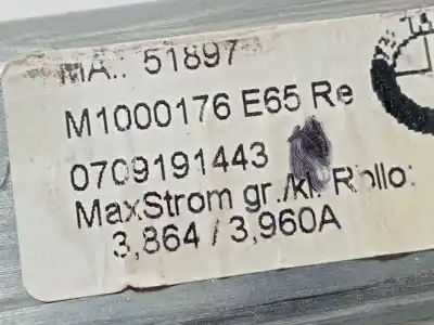 Peça sobressalente para automóvel em segunda mão módulo eletrônico por bmw 7 (e65, e66, e67) 745 d referências oem iam 0708191443  