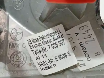 Peça sobressalente para automóvel em segunda mão moldagem por bmw 7 (e65, e66, e67) 745 d referências oem iam 70025307  