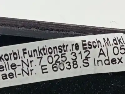 Second-hand car spare part decorative moulding for bmw 7 (e65, e66, e67) 745 d oem iam references 7025312  