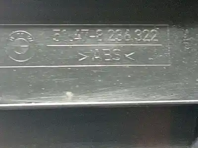 Peça sobressalente para automóvel em segunda mão moldagem por bmw 7 (e65, e66, e67) 745 d referências oem iam 51478236322  