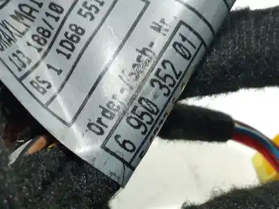 Peça sobressalente para automóvel em segunda mão fio por bmw 7 (e65, e66, e67) 745 d referências oem iam 695035201  