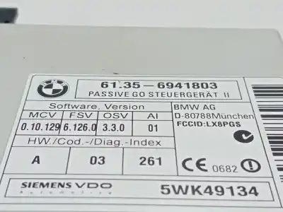 Second-hand car spare part electronic module for bmw 7 (e65, e66, e67) 745 d oem iam references 61356941803  