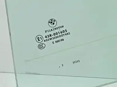 Second-hand car spare part rear left glass window for bmw 7 (e65, e66, e67) 745 d oem iam references   
