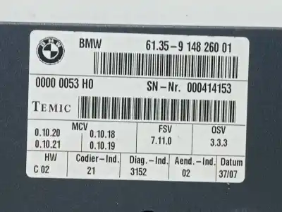 Peça sobressalente para automóvel em segunda mão módulo eletrônico por bmw 7 (e65, e66, e67) 745 d referências oem iam 6135914826001  
