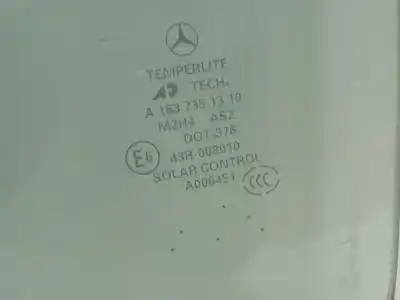 Автозапчасти б/у заднее левое окно за mercedes-benz clase m (w163) ml 270 cdi (163.113) ссылки oem iam a1637351310  
