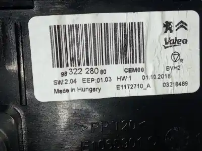 Pezzo di ricambio per auto di seconda mano modulo elettronico per citroen c4 spacetourer (3d_) 1.5 bluehdi 130 riferimenti oem iam 9832228080  