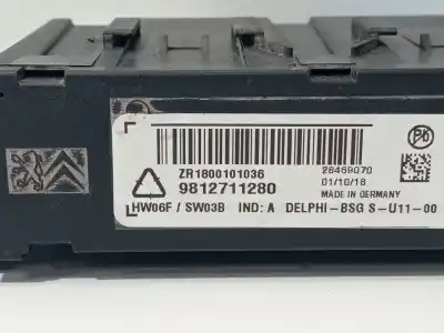 Pezzo di ricambio per auto di seconda mano modulo elettronico per citroen c4 spacetourer (3d_) 1.5 bluehdi 130 riferimenti oem iam 9812711280  