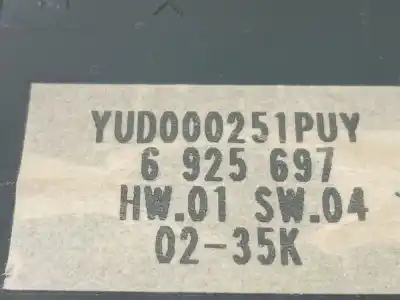 Pezzo di ricambio per auto di seconda mano interruttore per land rover range rover iii (l322) 4.4 4x4 riferimenti oem iam 6925697  