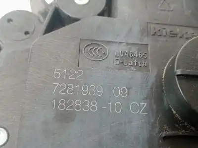 Автозапчастина б/у замок дверей заднього лівого для bmw 2 active tourer (f45) 218 d посилання на oem iam 51227281939  