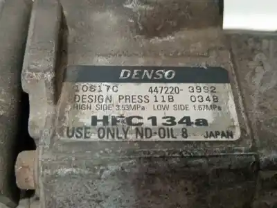 Pezzo di ricambio per auto di seconda mano compressore aria condizionata per mitsubishi montero (v60/v70) 3.2 di-d avance riferimenti oem iam 4472203992  