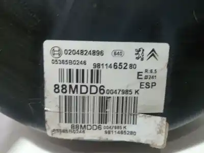 Peça sobressalente para automóvel em segunda mão servo freio por citroen ds3 (sa_) 1.6 thp 150 referências oem iam 9811465280  