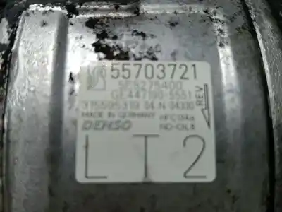 Pezzo di ricambio per auto di seconda mano compressore aria condizionata per opel corsa d ´´111 years´´ riferimenti oem iam 55703721  