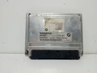 Pezzo di ricambio per auto di seconda mano CENTRALINA MOTORE per BMW SERIE 3 BERLINA (E46) 2.0 24V Riferimenti OEM IAM 7500255  