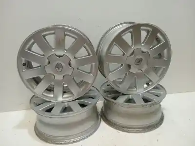 Peça sobressalente para automóvel em segunda mão JOGO DE JANTES por RENAULT LAGUNA II (BG0) 1.6 107 CV / 79 KW Referências OEM IAM 8200051211  