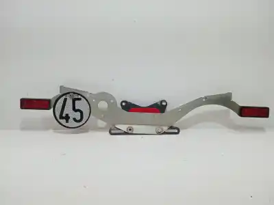 Peça sobressalente para automóvel em segunda mão suporte de matrícula por yamaha quad atv wolverine 350 año 2007 referências oem iam quad atv wolverine 350 año 2007