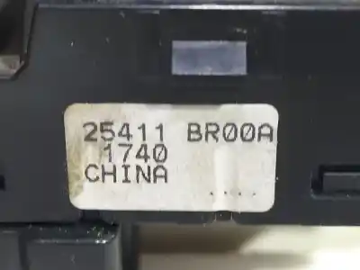 Автозапчастина б/у передній правий віконний вимикач для nissan qashqai / qashqai +2 i (j10, nj10, jj10e) 1.5 dci посилання на oem iam 25411br00a  