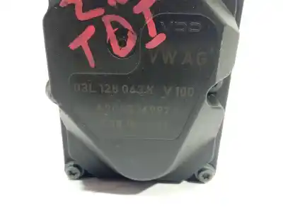 Peça sobressalente para automóvel em segunda mão borboleta de admissão por audi a3 (8p) 2.0 tdi ambiente referências oem iam 03l128063k  