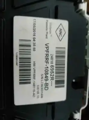 Peça sobressalente para automóvel em segunda mão quadrante por renault clio iv 1.5 dci diesel fap referências oem iam   