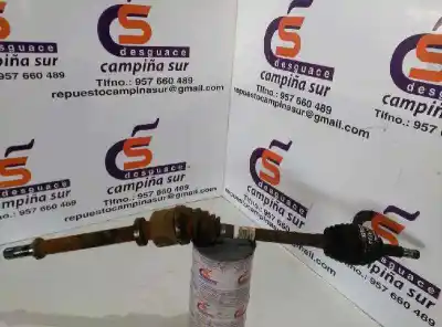 Peça sobressalente para automóvel em segunda mão transmissão dianteira direita por renault clio iii 1.5 dci diesel cat referências oem iam 