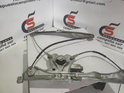 Peça sobressalente para automóvel em segunda mão elevador de vidros dianteira esquerda por renault clio iii 1.5 dci diesel cat referências oem iam 