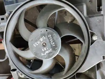 Second-hand car spare part radiator cooling fan for citroen jumpy ii furgoneta 1.6 hdi 90 8v oem iam references   