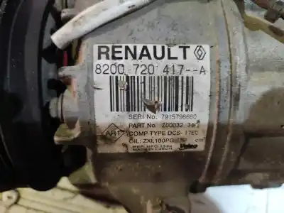 Second-hand car spare part air conditioning compressor for renault laguna iii 2.0 dci (bt01. bt0e. bt0k) oem iam references   