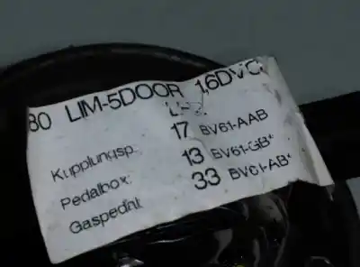 Second-hand car spare part potentiometer for ford focus lim. (cb8) 1.6 tdci cat oem iam references   bv61-9f836-ab