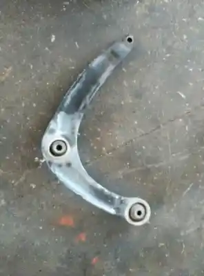 Peça sobressalente para automóvel em segunda mão braço de suspensão inferior esquerdo dianteiro por citroen c4 berlina 1.6 16v hdi referências oem iam 