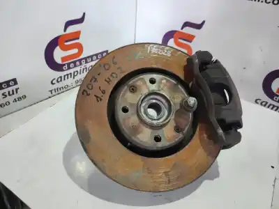 Second-hand car spare part front right knuckle for peugeot 207/207+ (wa_, wc_) 1.6 hdi oem iam references 