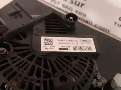 Second-hand car spare part alternator for ford kuga (cbs) 1.5 ecoboost cat 120 cv / 88 kw oem iam references   
