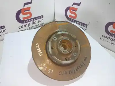 Peça sobressalente para automóvel em segunda mão manga de eixo dianteira direita por renault clio iv 1.5 dci diesel fap referências oem iam 