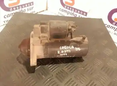 Peça sobressalente para automóvel em segunda mão motor de arranque por toyota corolla (e12) 2.0 turbodiesel cat referências oem iam 