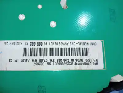 Second-hand car spare part dashboard for citroen c3 (s desde 09/2009) 1.4 hdi oem iam references 96665882xt  