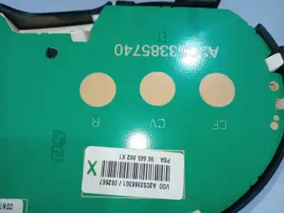 Second-hand car spare part dashboard for citroen c3 (s desde 09/2009) 1.4 hdi oem iam references 96665882xt  