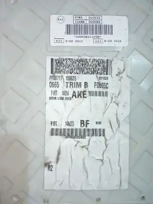 Second-hand car spare part fuse box unit for ford focus lim. black&red oem iam references f1et14014ake  