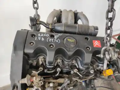 Pièce détachée automobile d'occasion moteur complet pour citroen saxo (1996->) 1.5 d sx [1.5 ltr. - 40 kw diesel cat (vjy vjz / tud5)] références oem iam d-vjx  