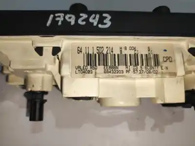 Автозапчасти б/у отопление / кондиционирование воздуха за mini mini (r50,r53) 1.6 16v cat ссылки oem iam 69432203  